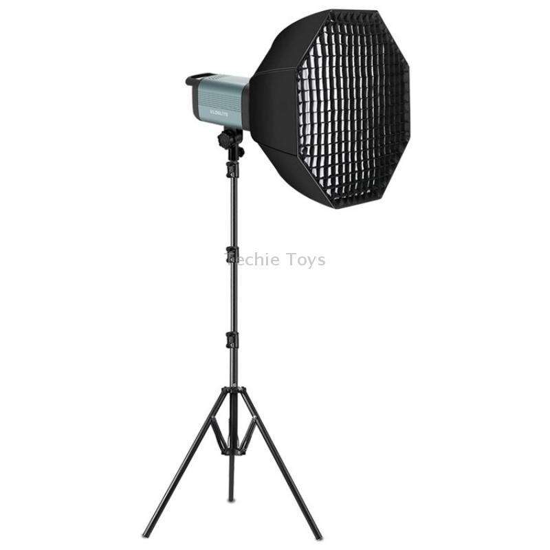 VLOGLITE P100 Professional Photography Video Fill Light 100W High Powerful Bright COB LED Light, Plu