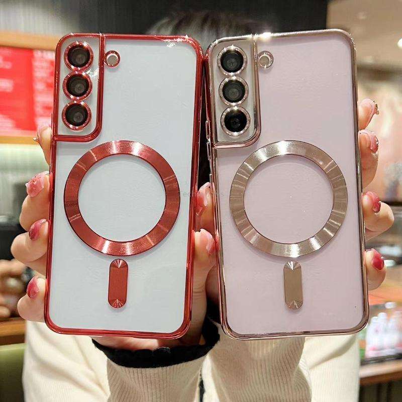 For Samsung Galaxy Note10+ MagSafe Electroplating TPU Phone Case(Purple)