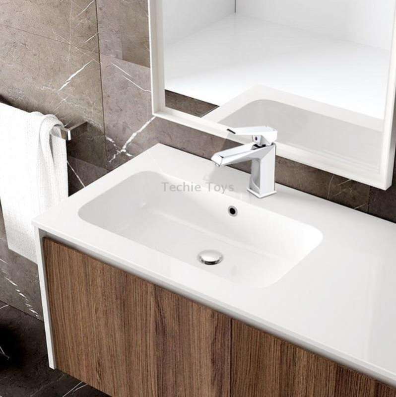 Hardware Faucet Bathroom Hot & Cold Water Faucet, Specification: Black 99508