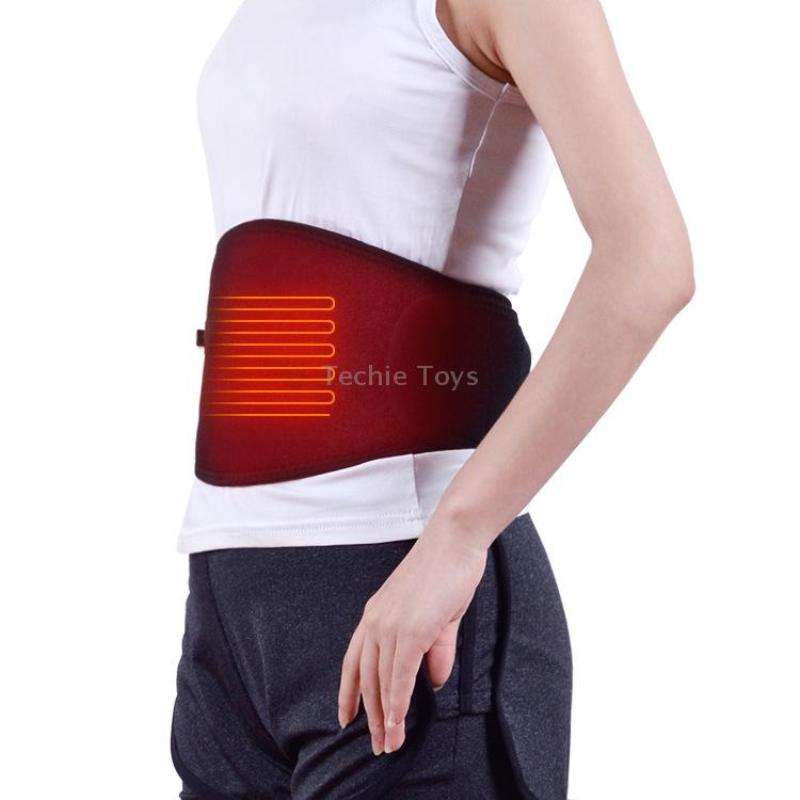 Warm Hot Compress Electric Heating Waist Belt(DC Belt+Test Orchestrator+DC Line)