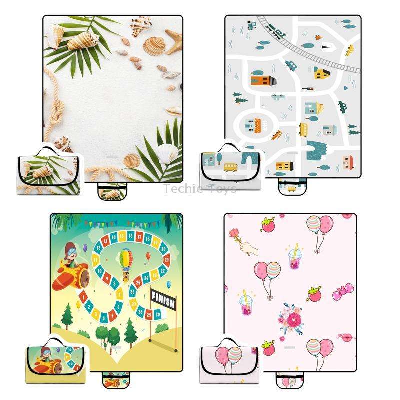 Y018 Moisture-proof Outdoor Grass Mat Thickened Waterproof Picnic Mat(2x2m)