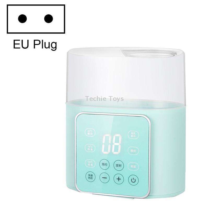 N20 2 In 1 Double Bottle Warmer Sterilization Machine, Plug Specifications: EU Plug(Green)