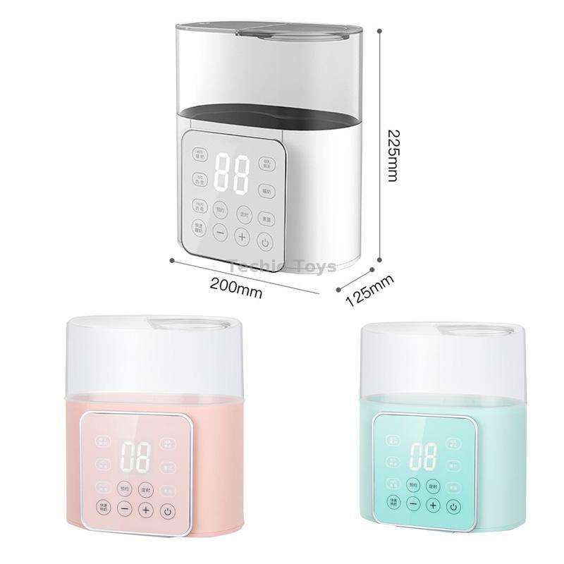 N20 2 In 1 Double Bottle Warmer Sterilization Machine, Plug Specifications: US Plug(White)
