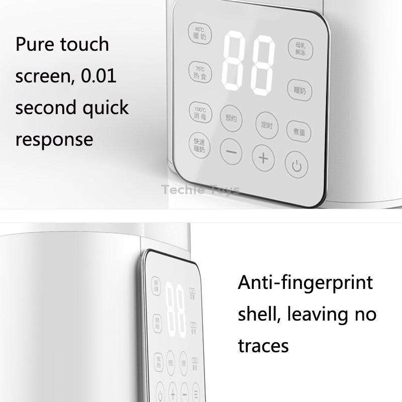 N20 2 In 1 Double Bottle Warmer Sterilization Machine, Plug Specifications: US Plug(White)
