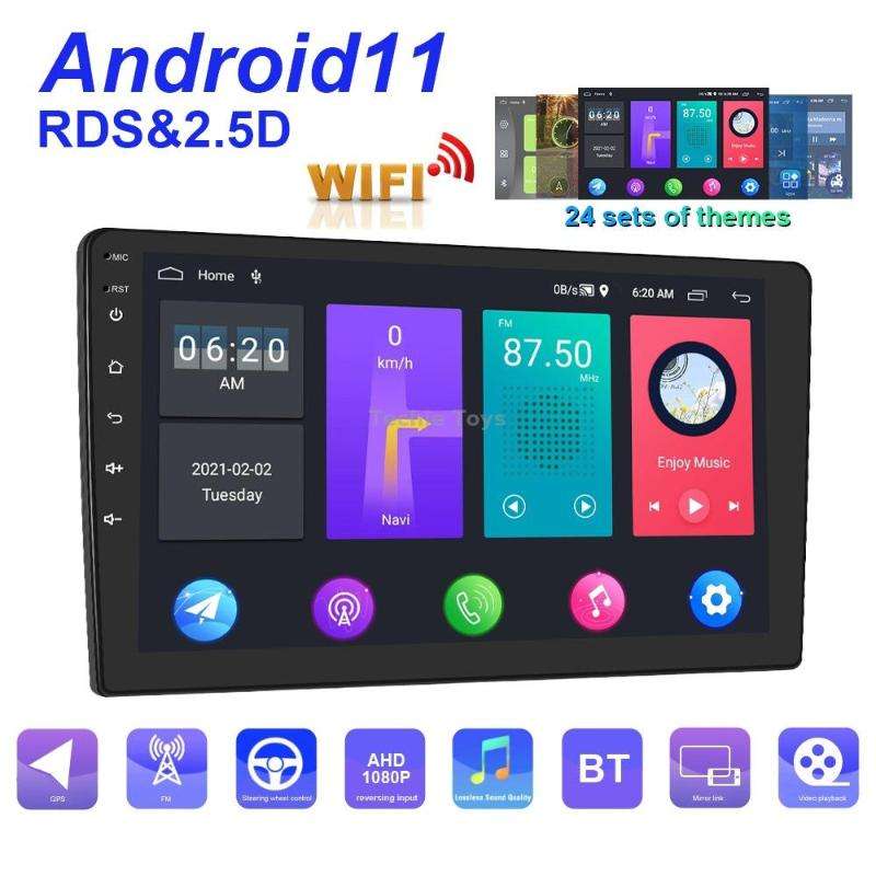 A2799 10 Inch Android WiFi 2+32G Central Control Large screen Universal Car Navigation Reversing Vid