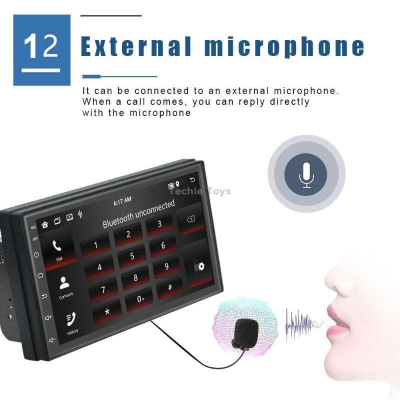 A2798 9 Inch Android WiFi 2+32G Central Control Large screen Universal Car Navigation Reversing Vide