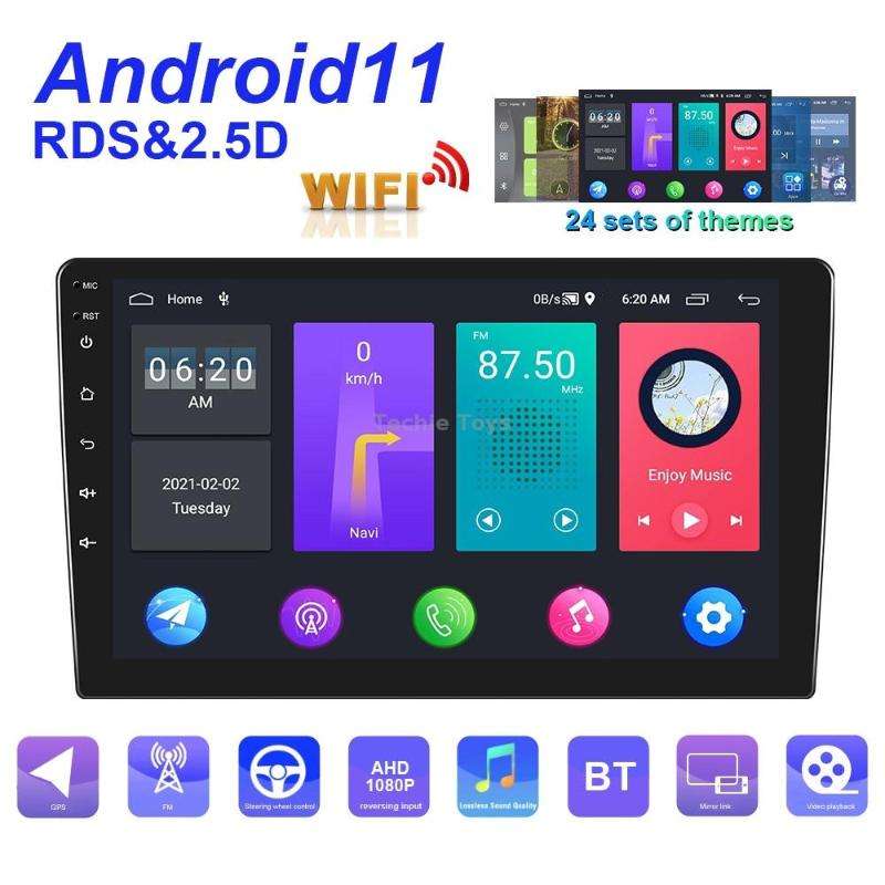 A2798 9 Inch Android WiFi 2+32G Central Control Large screen Universal Car Navigation Reversing Vide