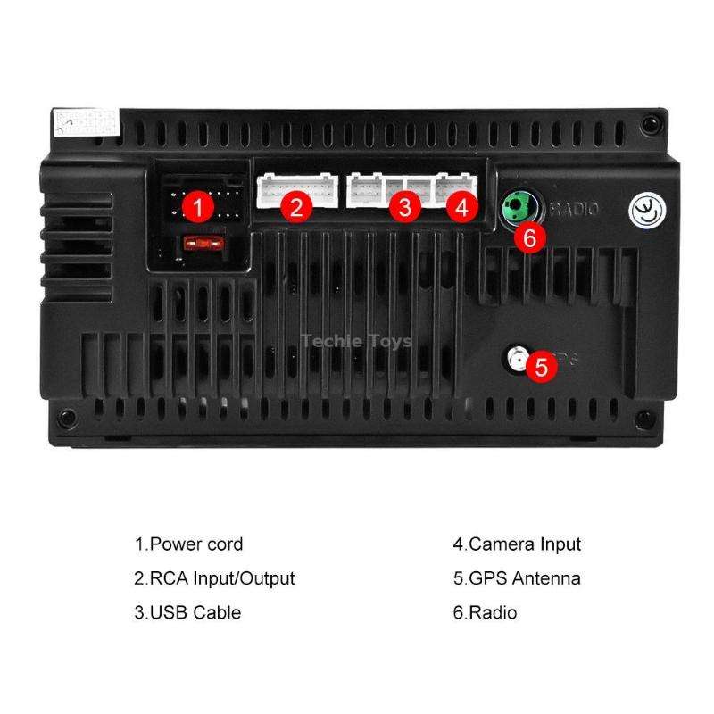 A2798 9 Inch Android WiFi 2+32G Central Control Large screen Universal Car Navigation Reversing Vide