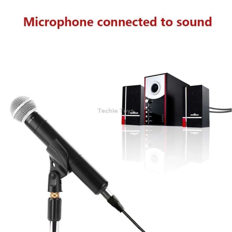 XLR Male To 2RCA Male Plug Stereo Audio Cable, Length:, Length:0.5m
