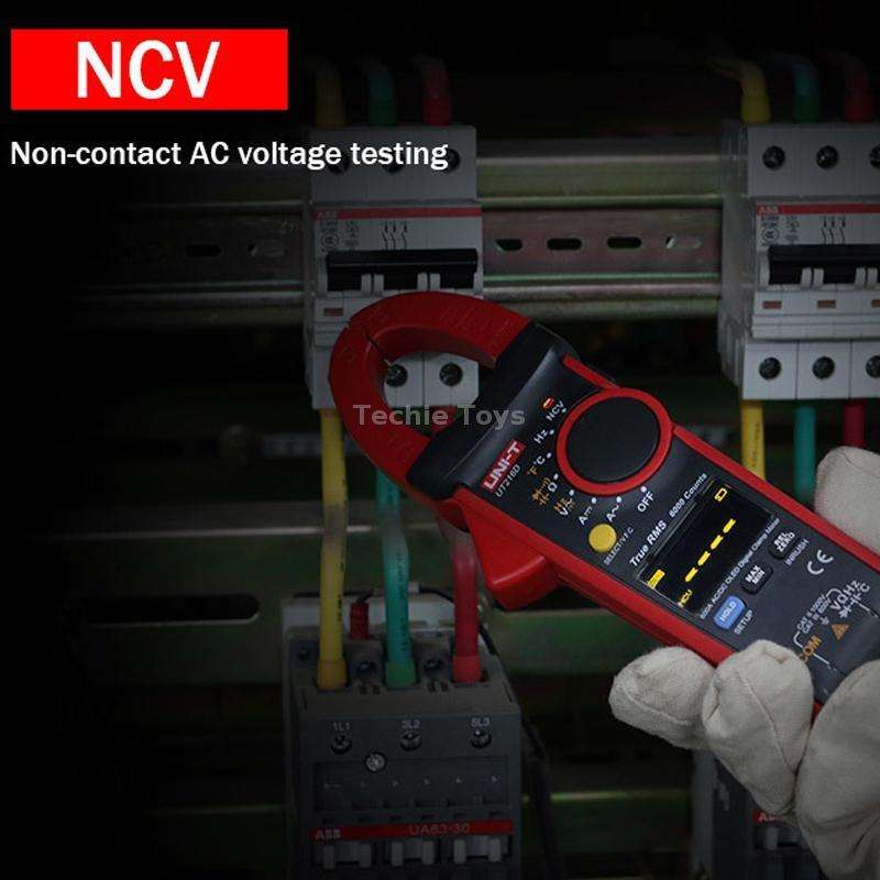 UNI-T UT216B 600A Digital Clamp Meter AC DC Voltage Detector