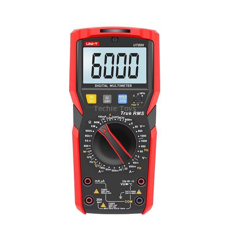 UNI-T UT89X Digital High-Precision Multimeter Digital Display Multi-Meter