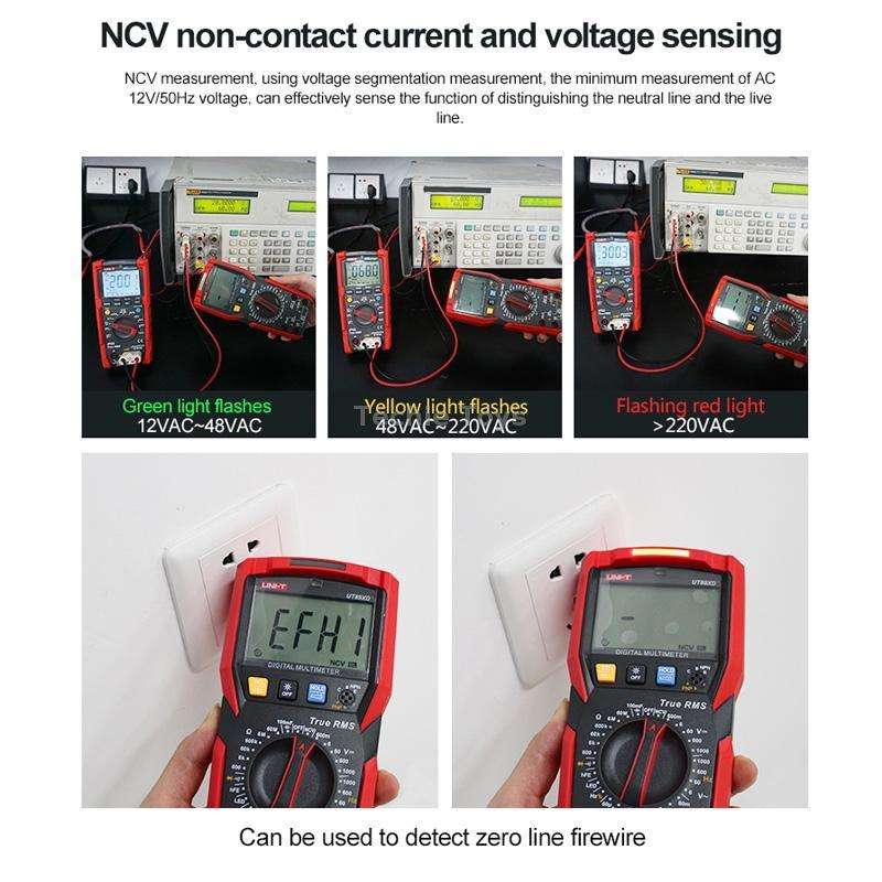 UNI-T UT89XE Digital High-Precision Multimeter Digital Display Multi-Meter