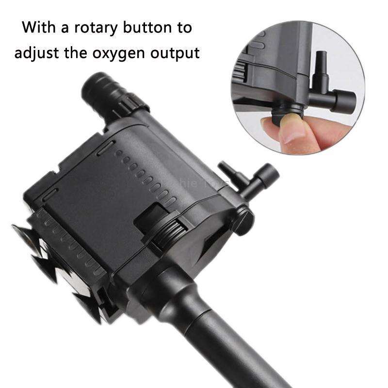 Multifunctional Fish Tank Filter Oxygenation Silent Pump, CN Plug, Specification:JP-500GS