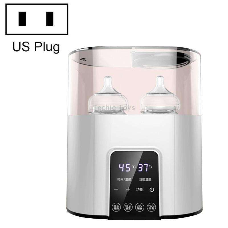 NUBITE N20 2 In 1 Double Bottle Warmer Sterilization Machine, Plug Specifications:, Plug Type:US Plu
