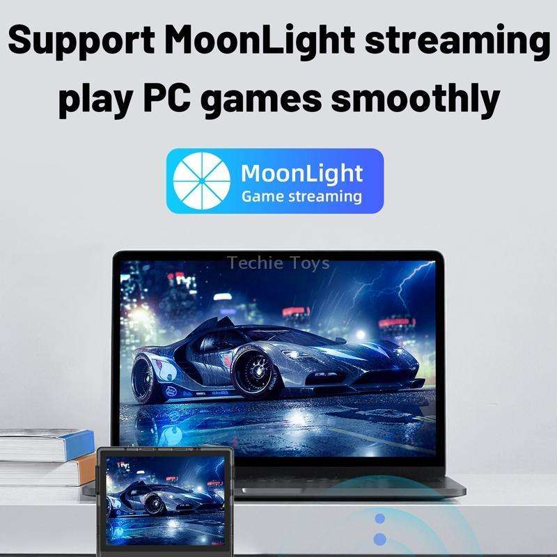 ANBERNIC RG353VS 3.5 Inch Wireless Game Box Linux Single OS Handheld Game Console 64G 15,000 Games(G