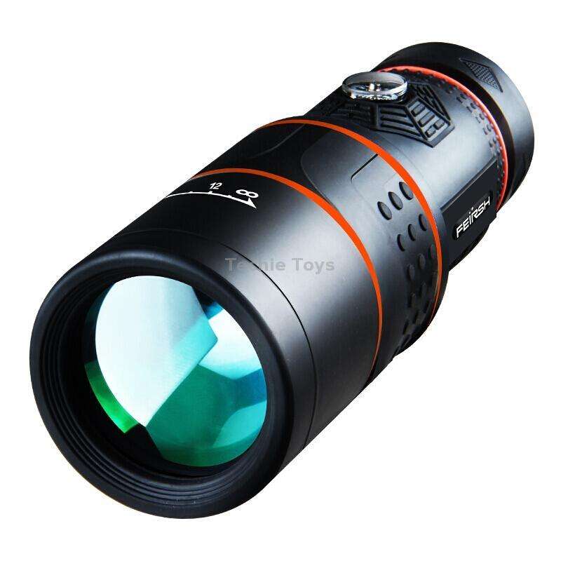 FEIRSH 12x50 High-Definition Low-Light Night Vision Monoculars Concert Mobile Phone Camera Binocular