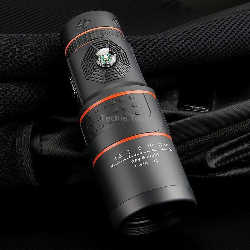 FEIRSH 12x50 High-Definition Low-Light Night Vision Monoculars Concert Mobile Phone Camera Binocular