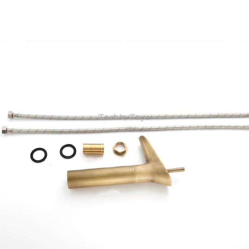Bathroom Faucet Washbasin Waterfall Hot & Cold Faucet, Specification:84535 High Type