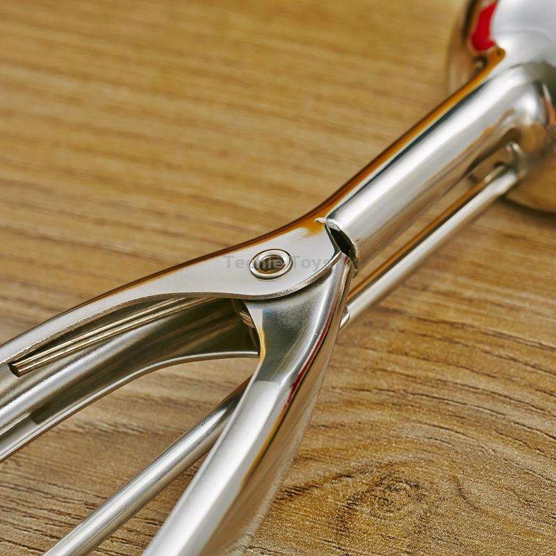 Stainless Steel Ice Cream Spoon Scooper Fruit Scoop, Specification: 39mm