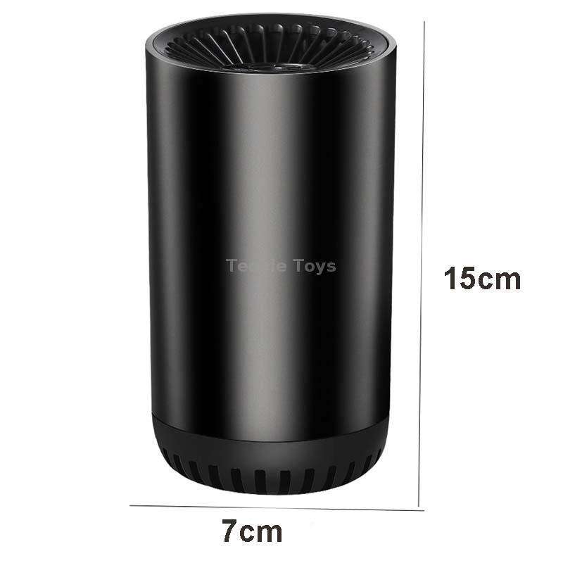 Car Heater High-Power Cylinder Heater 12V Defogging Defroster, Style:Purification 8112