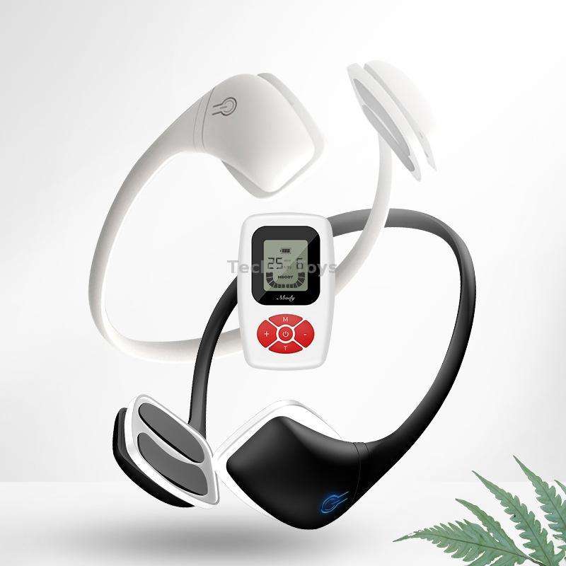 Micro-Current Facial Massager Smart Lazy Face-Lifting Device EMS Beauty Device(Black)