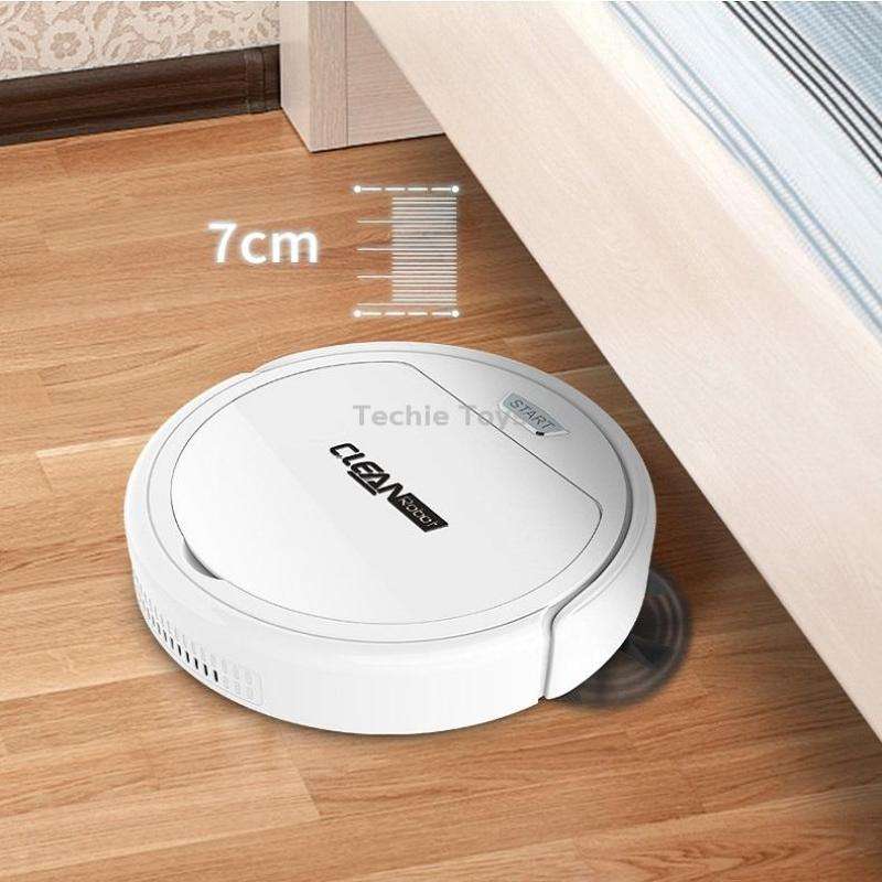 Household Intelligent Automatic Sweeping Robot, Specification:Upgrade Four Motors(Black)
