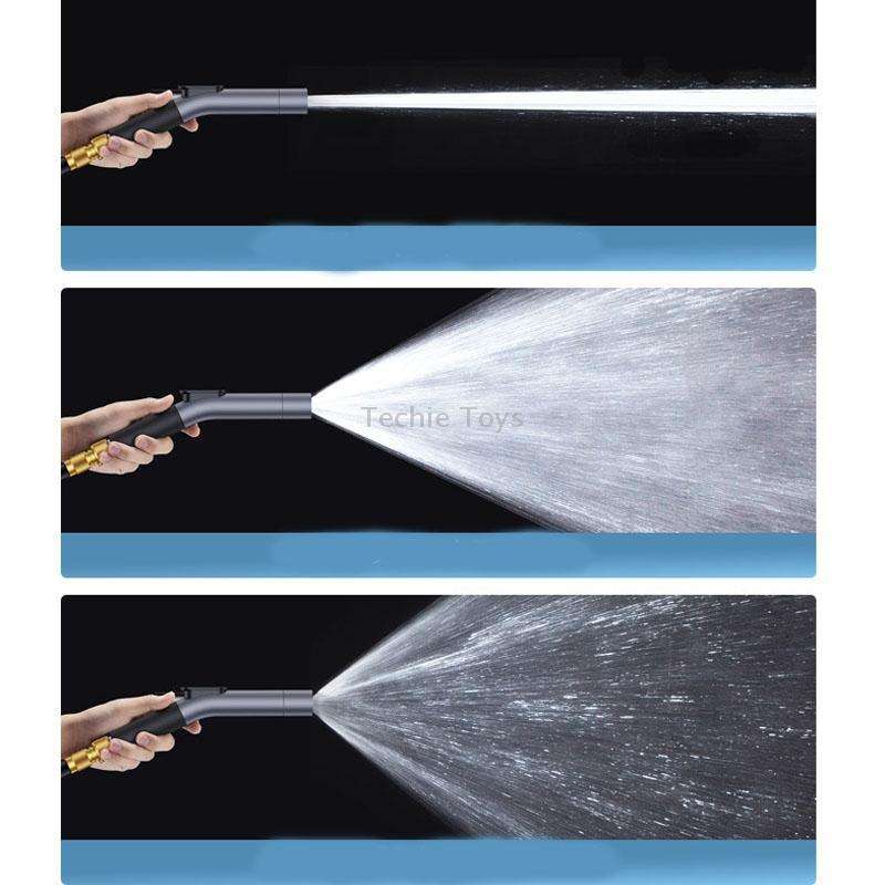 High Pressure Car Wash Water Gun Car Home Dual-Use Tap Water Brushing Car Washing Booster Nozzle Tel