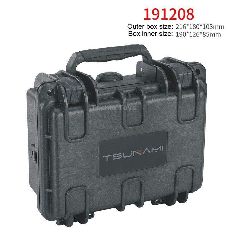 TSUNAMI Multifunctional Instrument Box Safety Protection Box Waterproof Plastic Hardware Tool Box, S