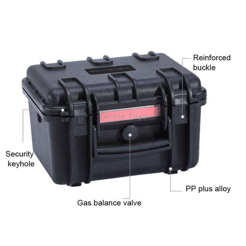 TSUNAMI Multifunctional Instrument Box Safety Protection Box Waterproof Plastic Hardware Tool Box, S