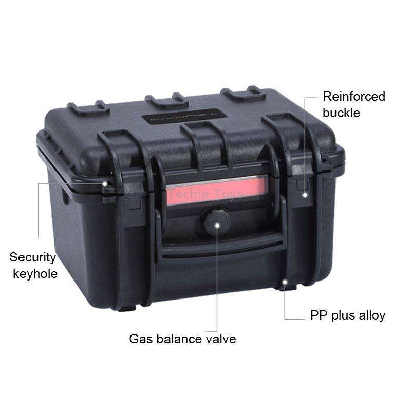 TSUNAMI Multifunctional Instrument Box Safety Protection Box Waterproof Plastic Hardware Tool Box, S