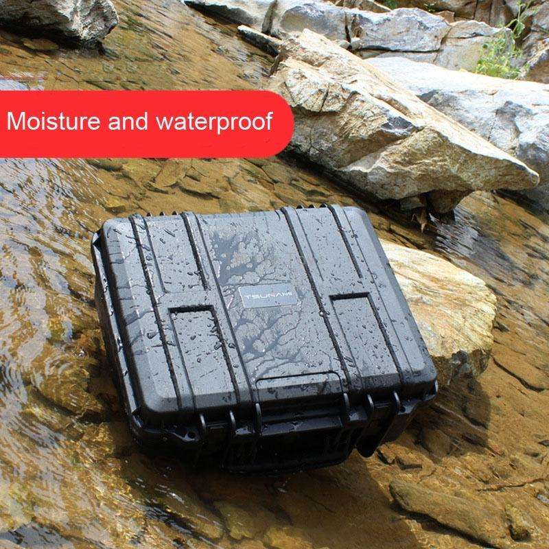 TSUNAMI Multifunctional Instrument Box Safety Protection Box Waterproof Plastic Hardware Tool Box, S