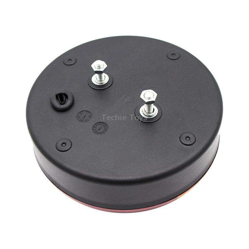 4 Inch 20 LEDs10-30V Wide Pressure Truck Tail Light 20LED Round Truck Tail Light Bread Light(Yellow)