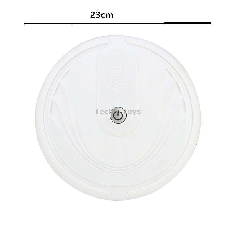 Smart Sweeping Robot Household Hair Cleaner, Specification:Charging Version(White)