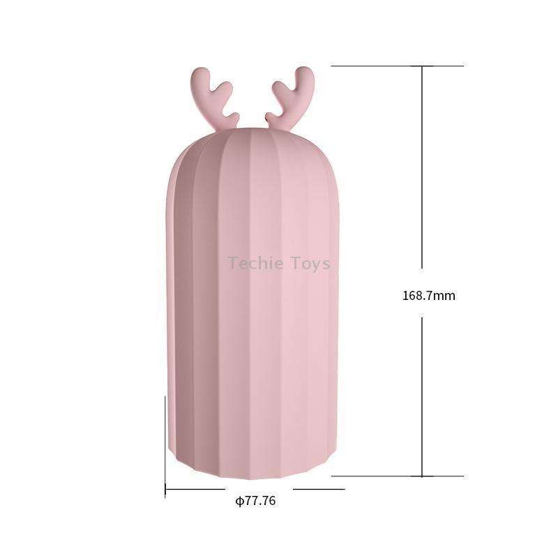Elk Silicone Hot Water Bottle Hand Warmer Microwave Heating Warm Belly Water Injection Bag with Pape