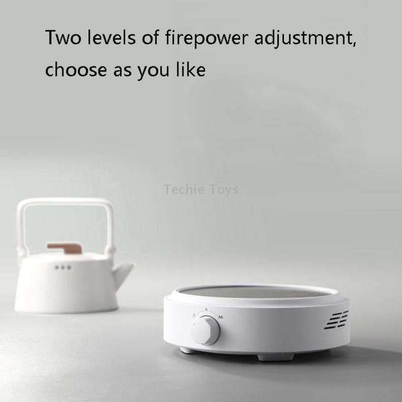 Mini Small Electrical Ceramic Stove Tea Cooker Induction Cooker, CN Plug(Black)