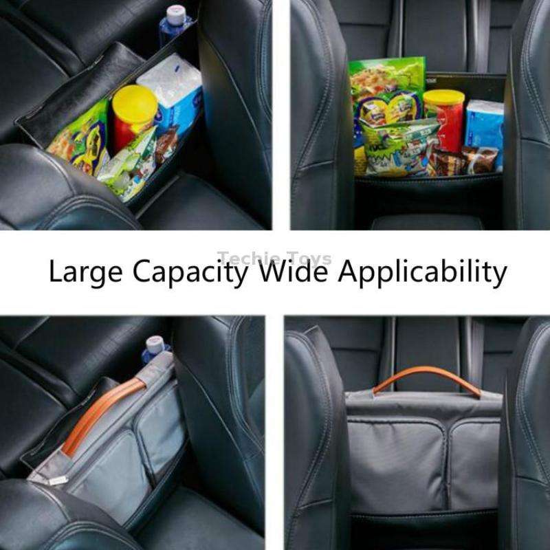 Car Seat Storage Net Pocket Car Storage Bag Multi-Function Suspended Storage Bag, Colour: Thickening