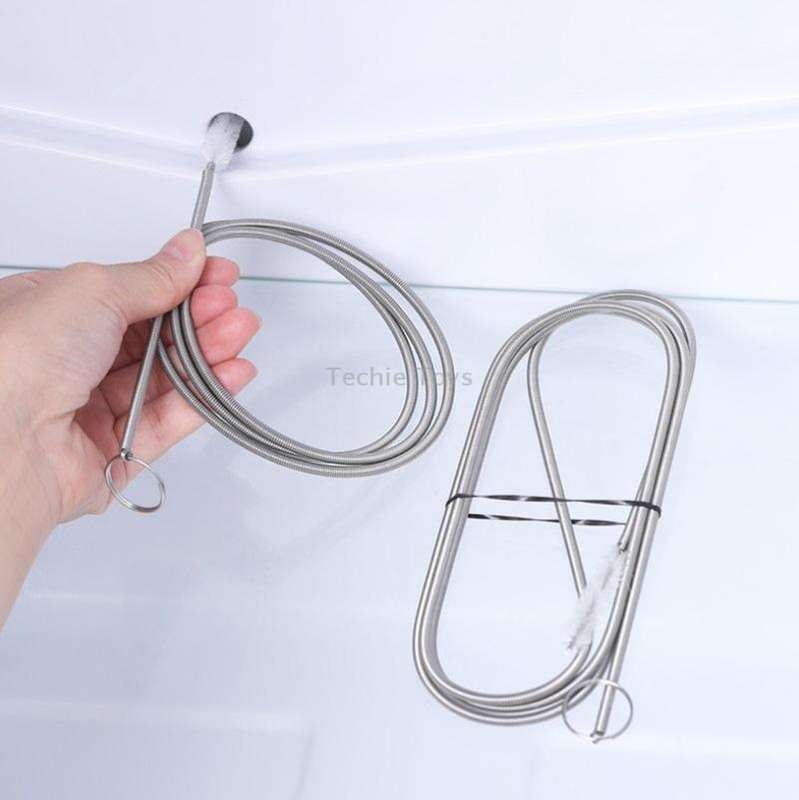 5 PCS Refrigerator Drain Hole Dredge Household Hose Clogged Cleaning Tool, Size:1.55m