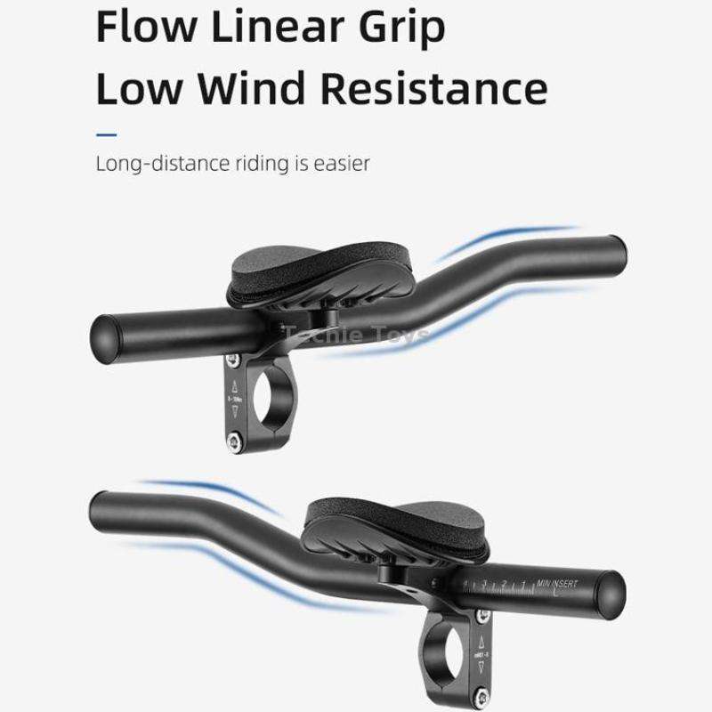 BG-HX-FS-04 Bicycle Aluminum Alloy Frosted Split Rest Bar Mountain Long-Distance Rest Bar Road Bike