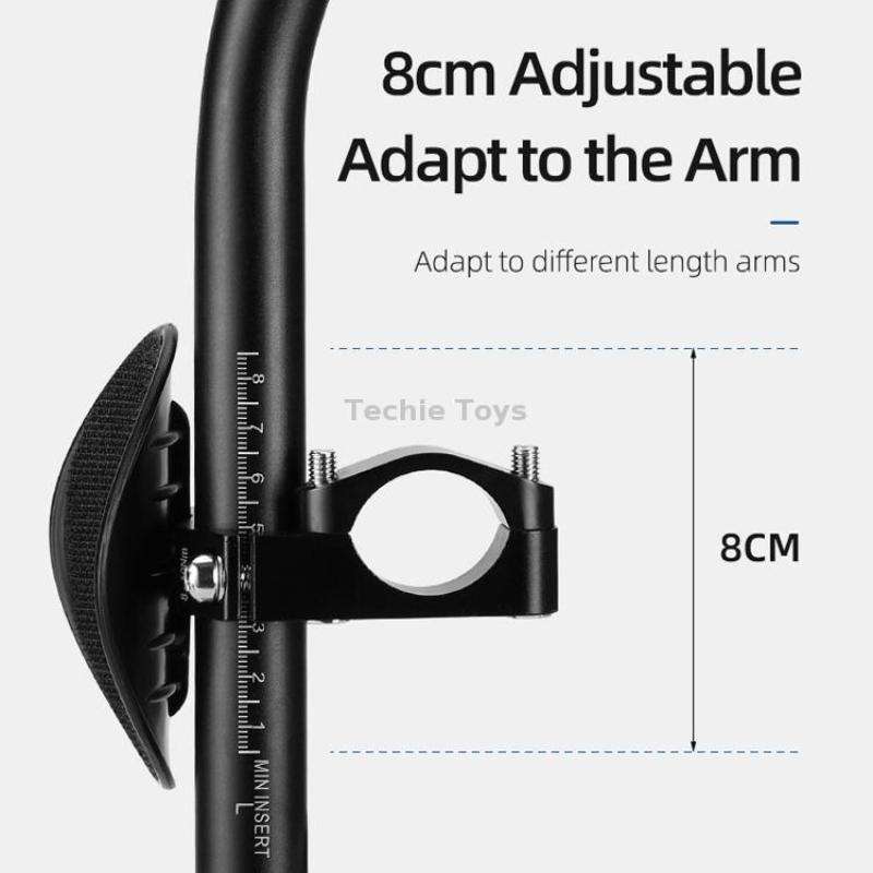 BG-HX-FS-04 Bicycle Aluminum Alloy Frosted Split Rest Bar Mountain Long-Distance Rest Bar Road Bike