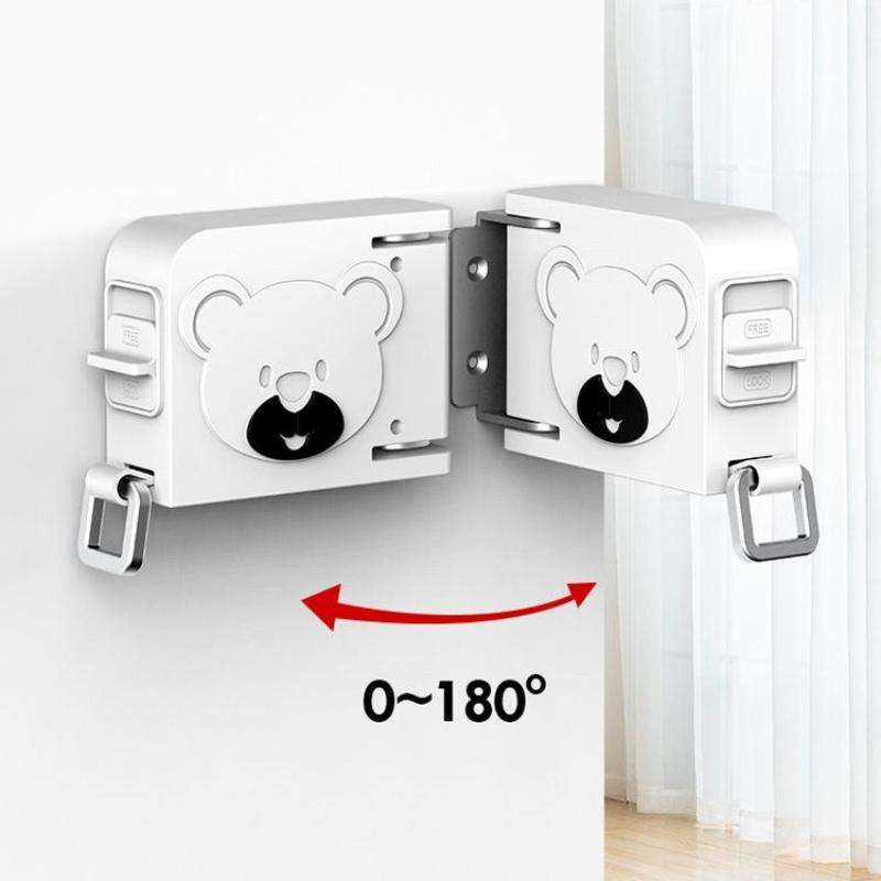 Clothesline Indoor Telescopic Hanger Clothes Rope Non-Slip Outdoor Clothesline(Black)