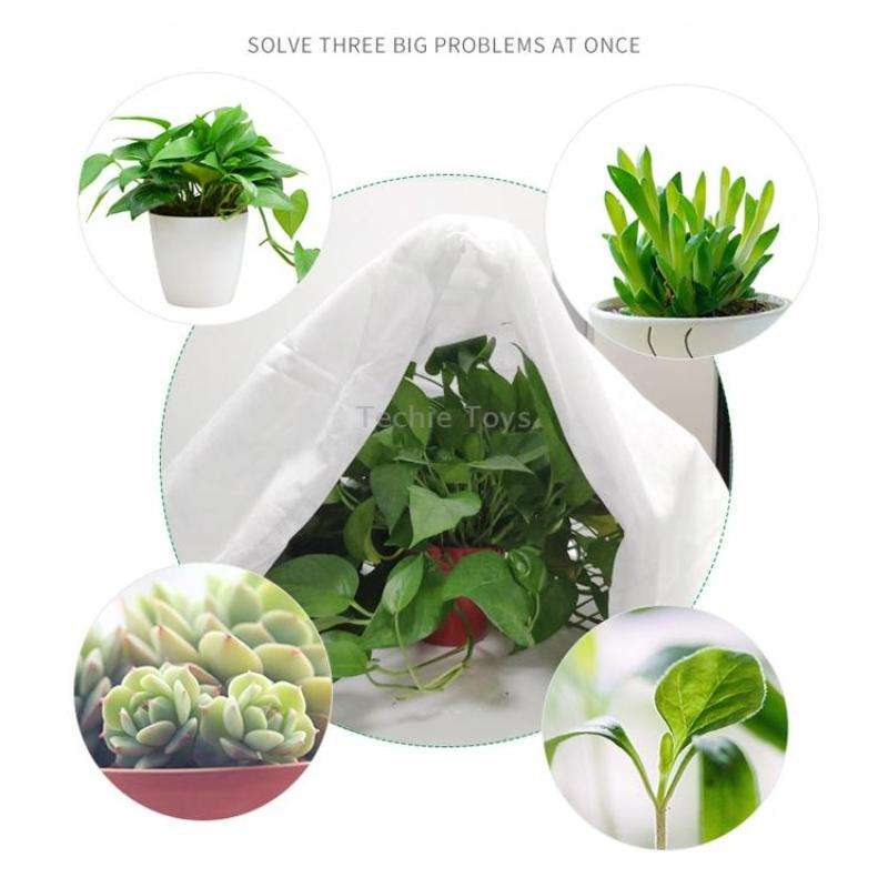 Non-Woven Plant Cover Winter Insulation Moisturizing Cold Protection Plants Cover Cloth, Size: 2.5x7