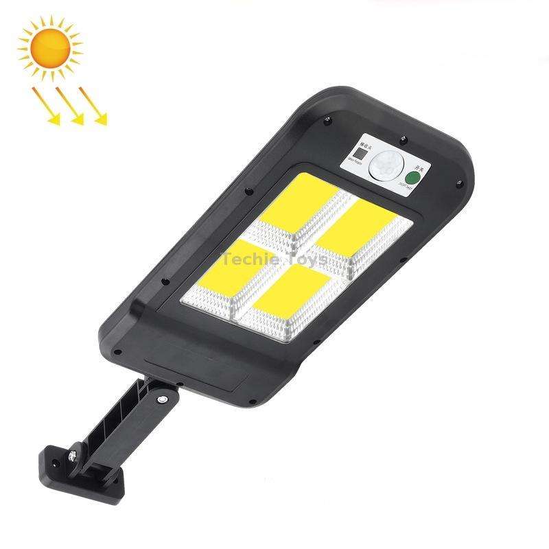 Solar Wall Light Outdoor Waterproof Human Body Induction Garden Lighting Household Street Light 4 x