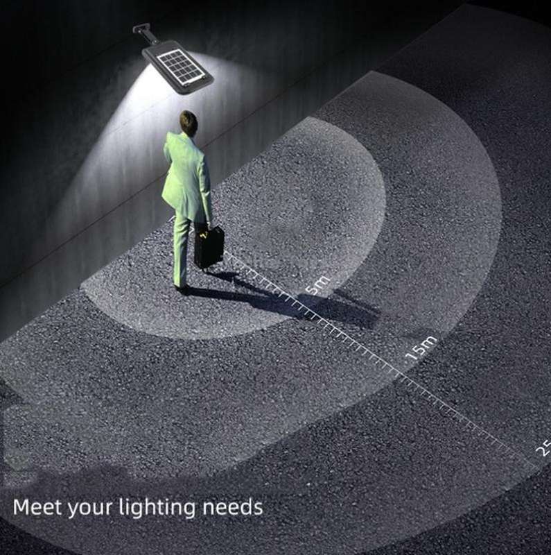 Solar Wall Light Outdoor Waterproof Human Body Induction Garden Lighting Household Street Light 4 x