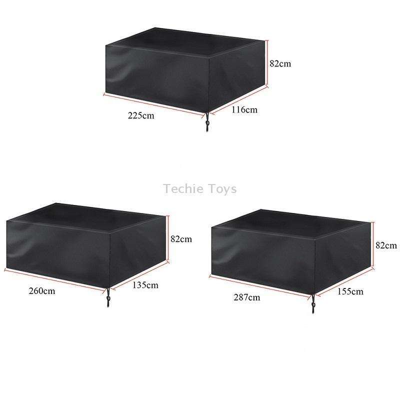Billiard Table Dust Cover Billiard Protective Cover Water-Repellent Furniture Cover, Size: 260x135x8