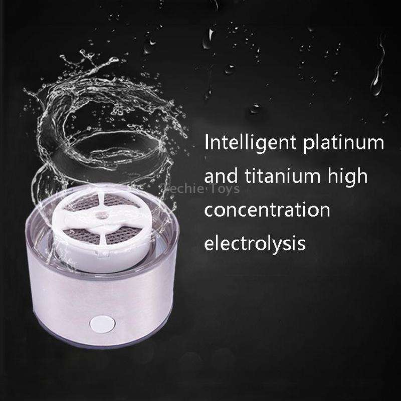 Portable Health Hydrogen-Rich Water Cup High-Concentration Negative Ion Electrolysis Generator, Capa
