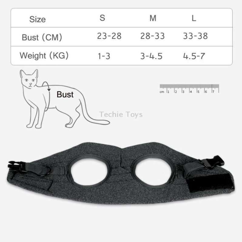 Cat Leash Pet Chest Harness Leash, Size: S(Green)