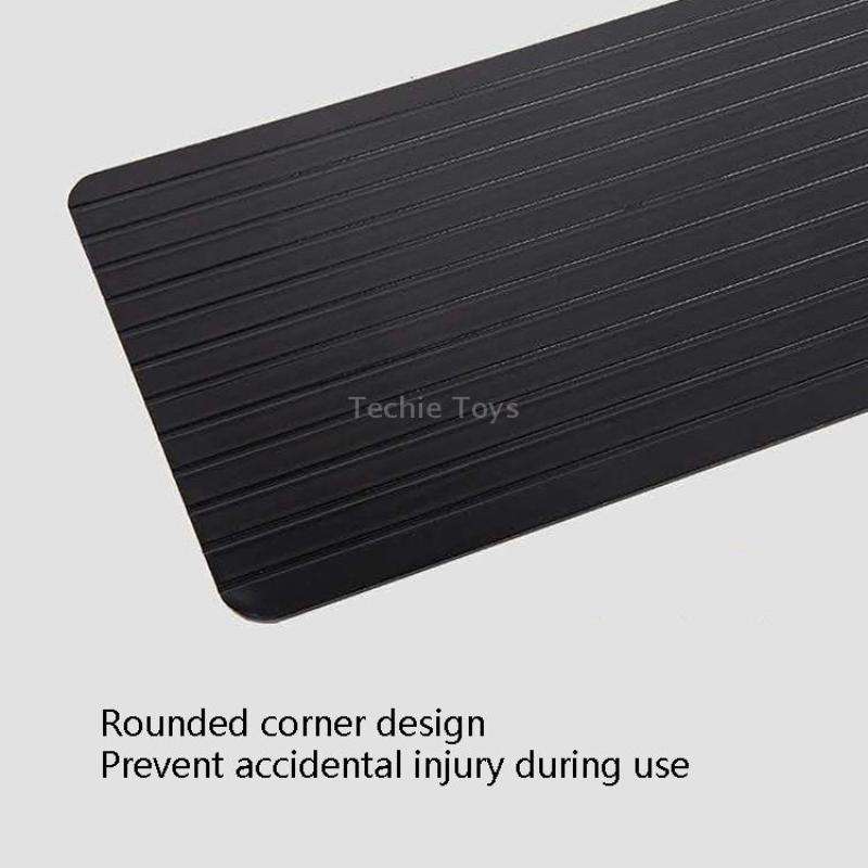 Thawing Plate Frozen Quick Thawing Plate Kitchen Tool Aluminum Alloy Thawing Plate, Specification: L
