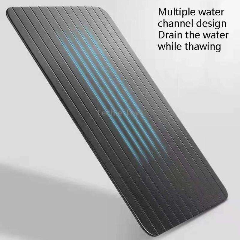 Thawing Plate Frozen Quick Thawing Plate Kitchen Tool Aluminum Alloy Thawing Plate, Specification: L