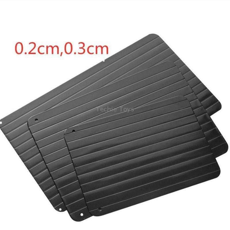 Thawing Plate Frozen Quick Thawing Plate Kitchen Tool Aluminum Alloy Thawing Plate, Specification: L