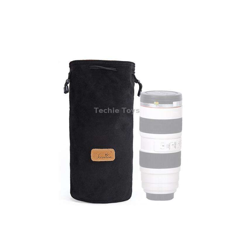 S.C.COTTON Liner Shockproof Digital Protection Portable SLR Lens Bag Micro Single Camera Bag Round B